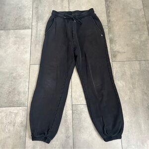 We wore what black sweatpants jogger medium